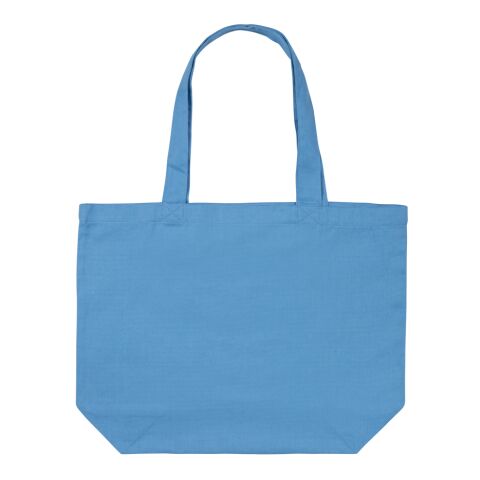 Impact Aware™ 240g/m² rCanvas Shopper mit Tasche Ruhiges Blau | ohne Werbeanbringung | Nicht verfügbar | Nicht verfügbar | Nicht verfügbar