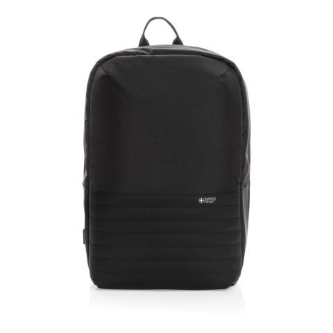 &quot;Swiss Peak AWARE™ Anti-Theft-RFID 15&quot;&quot;-Laptop-Rucksack&quot; schwarz | ohne Werbeanbringung | Nicht verfügbar | Nicht verfügbar