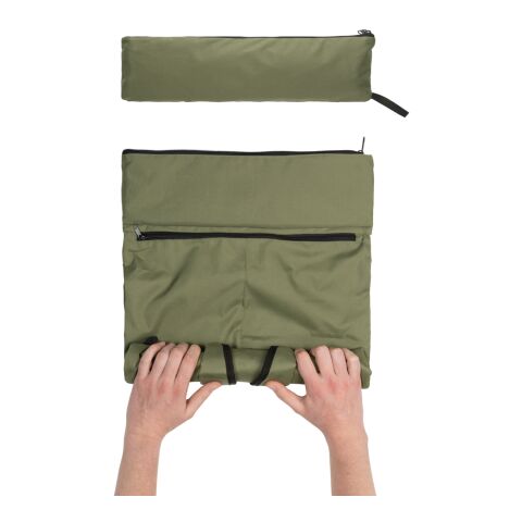 Dillon AWARE™ RPET faltbarer Lightweight-Rucksack grün | ohne Werbeanbringung | Nicht verfügbar | Nicht verfügbar | Nicht verfügbar