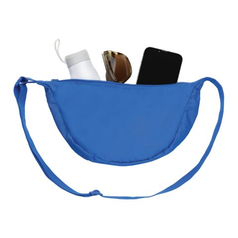 Crescent AWARE™ RPET Half-Moon Sling Tasche Königsblau | ohne Werbeanbringung | Nicht verfügbar | Nicht verfügbar | Nicht verfügbar