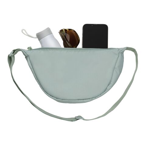Crescent AWARE™ RPET Half-Moon Sling Tasche Iceberg green