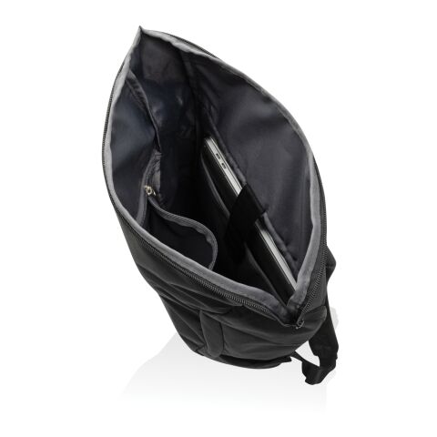 Swiss Peak Aware™ RPET Leonard 15,6&quot;-Laptop-Rucksack schwarz | ohne Werbeanbringung | Nicht verfügbar | Nicht verfügbar | Nicht verfügbar