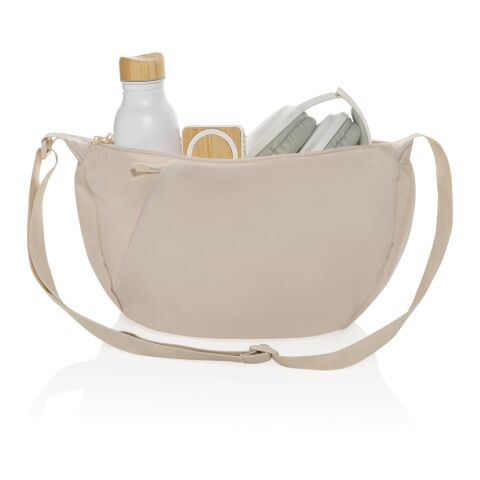 Crescent XL AWARE™ RPET Half-Moon Sling Tasche grau | ohne Werbeanbringung | Nicht verfügbar | Nicht verfügbar | Nicht verfügbar