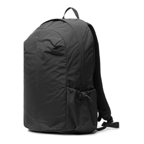 KENTO URBAN 15,6" Rucksack aus RCS recyceltem Nylon schwarz | ohne Werbeanbringung | Nicht verfügbar | Nicht verfügbar