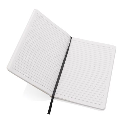 Craftstone A5 Notizbuch aus recycelt. Kraft- und Steinpapier weiß | ohne Werbeanbringung | Nicht verfügbar | Nicht verfügbar