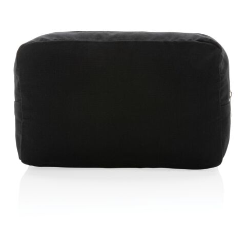 Impact Aware™ 285g/m² Kosmetiktasche aus ungefärbtem Canvas schwarz | ohne Werbeanbringung | Nicht verfügbar | Nicht verfügbar | Nicht verfügbar