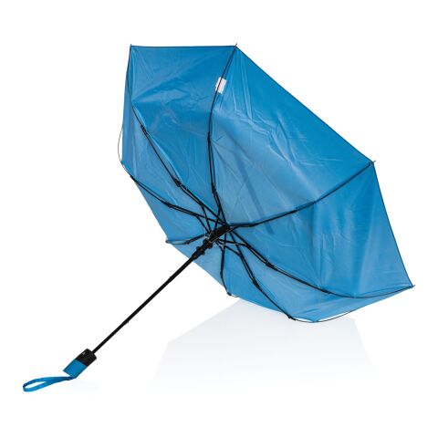 21" Impact AWARE™ 190T Mini-Regenschirm mit Auto-Open Ruhiges Blau | ohne Werbeanbringung | Nicht verfügbar | Nicht verfügbar
