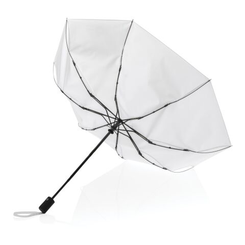 21" Impact AWARE™ RPET 190T Mini-Schirm automatic open/close weiß | ohne Werbeanbringung | Nicht verfügbar | Nicht verfügbar
