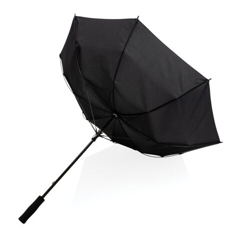 23&quot; Impact AWARE™ RPET 190T Stormproof-Schirm schwarz | ohne Werbeanbringung | Nicht verfügbar | Nicht verfügbar