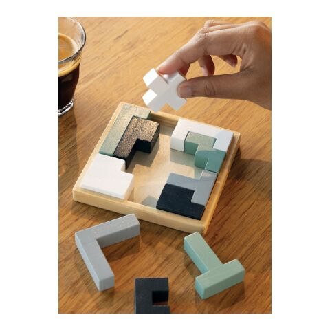 Cree Holz-Puzzle braun | ohne Werbeanbringung | Nicht verfügbar | Nicht verfügbar