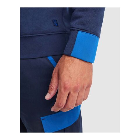 Maverick Pullover für Herren mit halbem Reißverschluss, 280 g/m2 Standard | Navy Blue-royalblau | 2XL | ohne Werbeanbringung | Nicht verfügbar | Nicht verfügbar | Nicht verfügbar