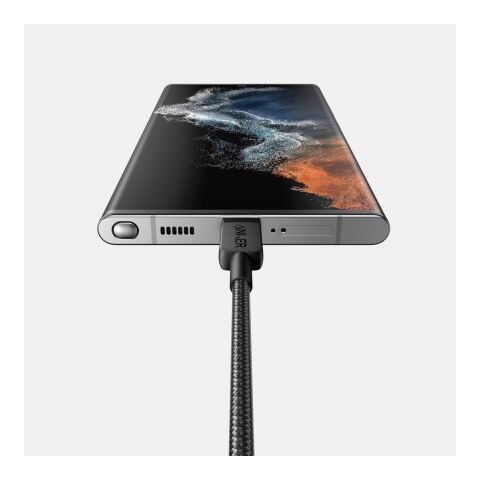 Anker USB-C to USB-C Kabel - 1.8 Meter, 60W grau-schwarz | ohne Werbeanbringung
