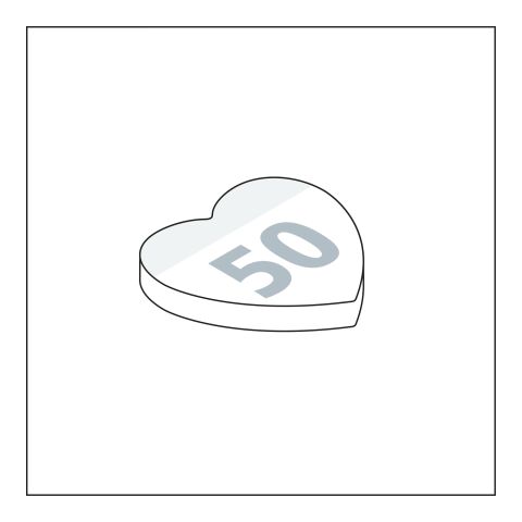 Haftnotizblock Form 100 × 72 mm formgestanzt 69 × 66 mm | ohne Werbeanbringung | 50.0 | Daumen