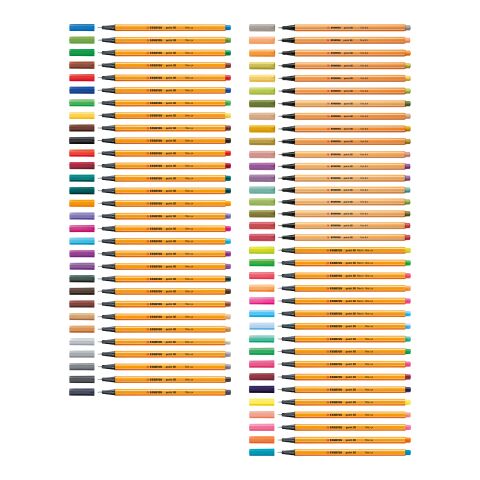 STABILO point 88 Fineliner neongelb | ohne Werbeanbringung