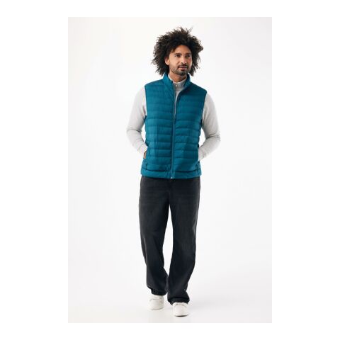 IQONIQ Meru Herren Bodywarmer aus recyceltem Polyester dark teal | XXL | ohne Werbeanbringung | Nicht verfügbar | Nicht verfügbar | Nicht verfügbar