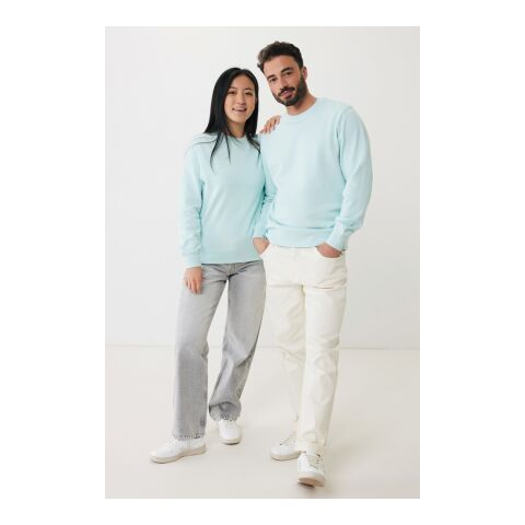 Iqoniq Etosha Lightweight Sweater aus recycelter Baumwolle zerdrückte Minze | M | ohne Werbeanbringung | Nicht verfügbar | Nicht verfügbar | Nicht verfügbar