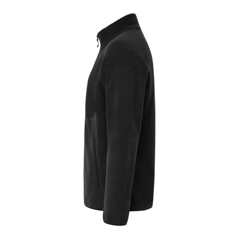 Iqoniq Talung Mikrofleece Jacke aus recyceltem Polyester schwarz | S
