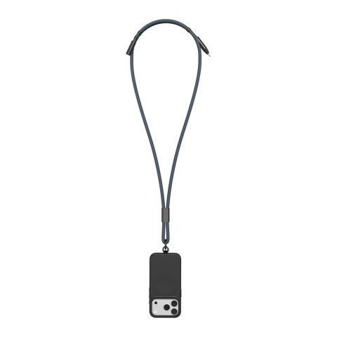 VINGA Baltimore RCS Ladekabel/Lanyard navy blau | ohne Werbeanbringung | Nicht verfügbar | Nicht verfügbar