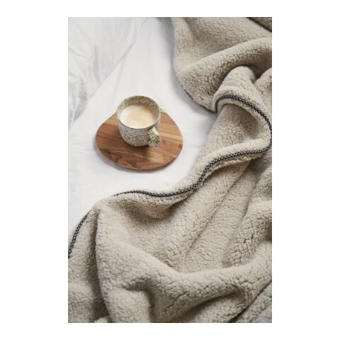 VINGA Maine Doppelflor-Decke aus GRS recyceltem Material braun | ohne Werbeanbringung | Nicht verfügbar | Nicht verfügbar | Nicht verfügbar