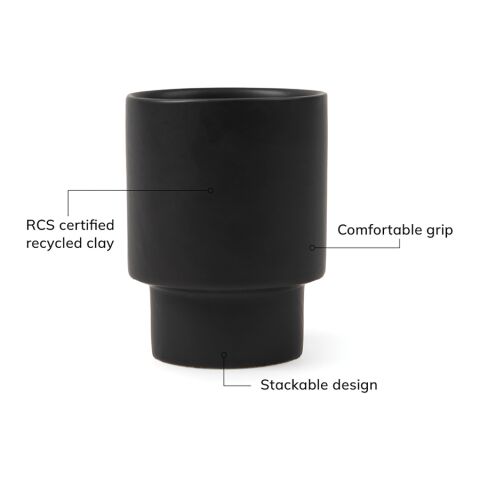 VINGA Nagano RCS Becher schwarz | ohne Werbeanbringung | Nicht verfügbar | Nicht verfügbar