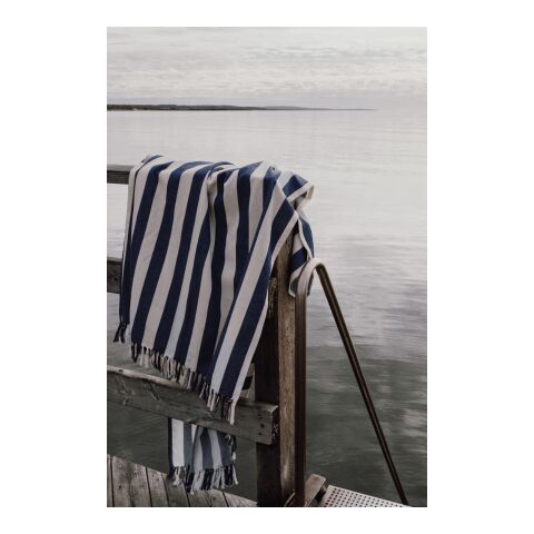 VINGA Ornos GRS Hammam-Familien-Tuch blau-weiß | ohne Werbeanbringung | Nicht verfügbar | Nicht verfügbar | Nicht verfügbar