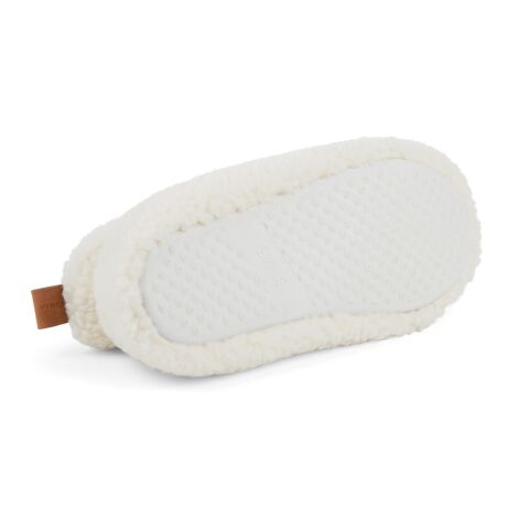 VINGA Santos kuschelige Hausschuhe aus RCS recyceltem PET grau | S/M | ohne Werbeanbringung