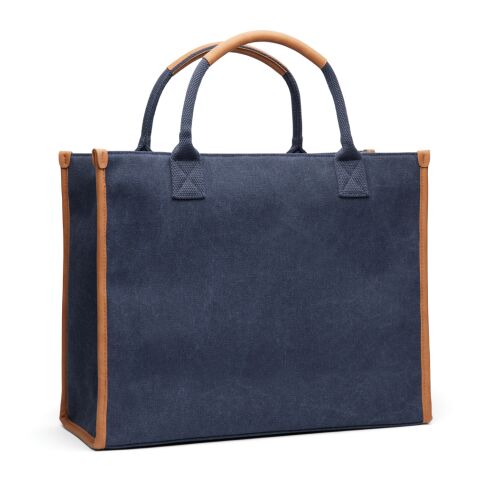 VINGA Bosler Büro-Tasche aus RCS recyceltem Canvas navy blau | ohne Werbeanbringung | Nicht verfügbar | Nicht verfügbar