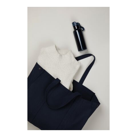 VINGA Hilo AWARE™ Maxi-Tasche aus recyceltem Canvas navy blau | ohne Werbeanbringung | Nicht verfügbar | Nicht verfügbar | Nicht verfügbar