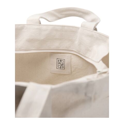 VINGA Hilo AWARE™ Tasche mit Reißverschluss aus rec. Canvas off white | ohne Werbeanbringung | Nicht verfügbar | Nicht verfügbar | Nicht verfügbar