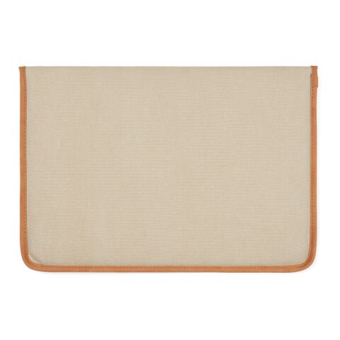 VINGA Bosler 14" Laptop-Tasche aus GRS recyceltem Canvas braun | ohne Werbeanbringung | Nicht verfügbar | Nicht verfügbar
