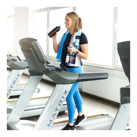 ActiveTowel® Sports Microfaser Sporthandtuch mit Standard Schuber, All-Inclusive-Paket 4C-Digitaldruck | 80 x 40 cm