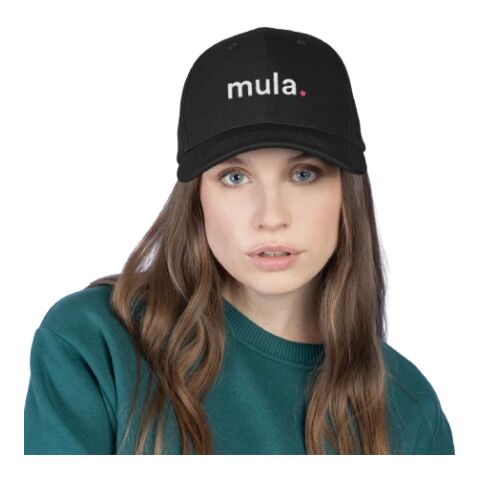 mula. Baseballkappe schwarz
