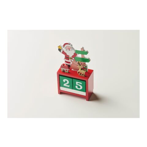 Weihnachts-Countdown-Kalender bunt | ohne Werbeanbringung | Nicht verfügbar | Nicht verfügbar | Nicht verfügbar