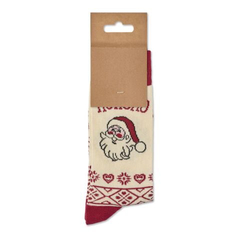 Weihnachtssocken M beige | ohne Werbeanbringung | Nicht verfügbar | Nicht verfügbar | Nicht verfügbar