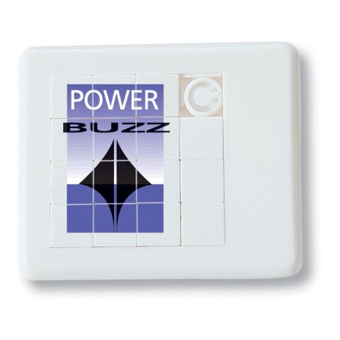 Schiebpuzzle weiß | ohne Werbeanbringung | Nicht verfügbar | Nicht verfügbar