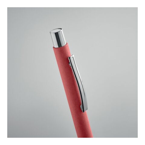 Druckkugelschreiber recycelt rot | ohne Werbeanbringung | Nicht verfügbar | Nicht verfügbar