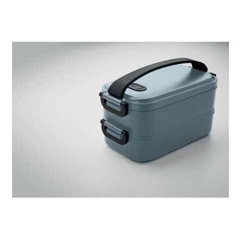 Lunchbox recyceltes PP petrol | ohne Werbeanbringung | Nicht verfügbar | Nicht verfügbar | Nicht verfügbar