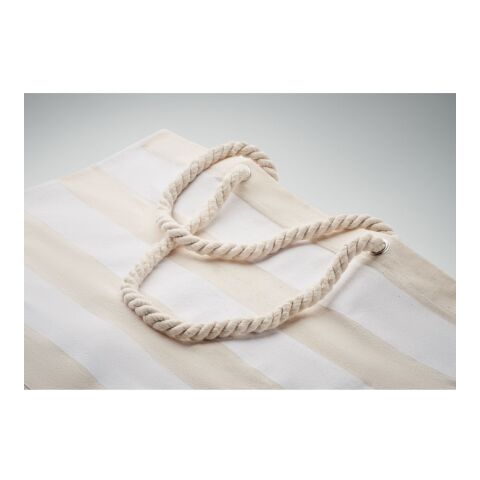 Strandtasche Baumwolle 220 g weiß