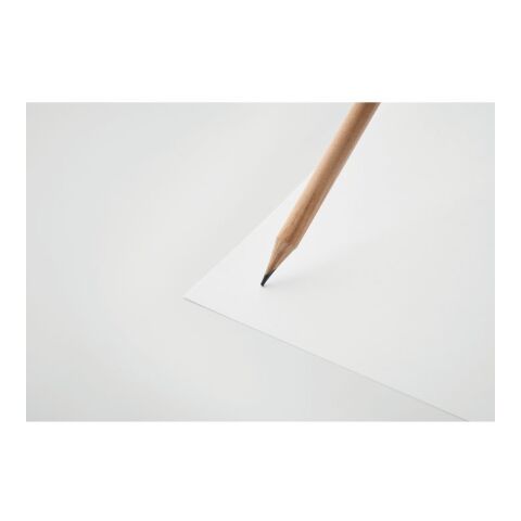 Bleistift mit Radiergummi holzfarben | ohne Werbeanbringung | Nicht verfügbar | Nicht verfügbar