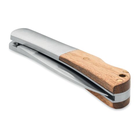 Klappmesser holzfarben | ohne Werbeanbringung | Nicht verfügbar | Nicht verfügbar
