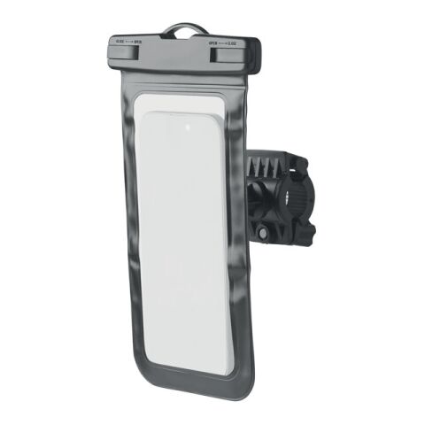 Fahrrad-Smartphone-Halter PVC schwarz | ohne Werbeanbringung | Nicht verfügbar | Nicht verfügbar