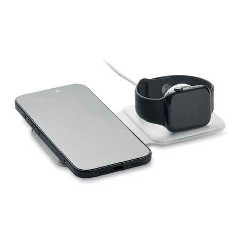 2in1 faltbare Ladestation 15W weiß | ohne Werbeanbringung | Nicht verfügbar | Nicht verfügbar | Nicht verfügbar