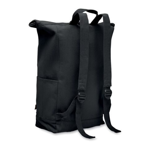 Rolltop-Rucksack 390 g/m² schwarz | ohne Werbeanbringung | Nicht verfügbar | Nicht verfügbar | Nicht verfügbar