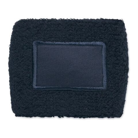 Schweißarmband Polycotton marineblau | ohne Werbeanbringung | Nicht verfügbar | Nicht verfügbar | Nicht verfügbar