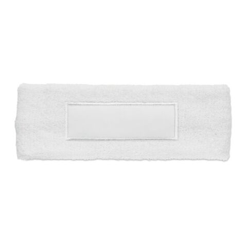 Stirnband Polycotton weiss | ohne Werbeanbringung | Nicht verfügbar | Nicht verfügbar | Nicht verfügbar