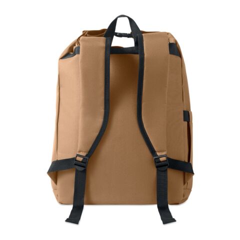 15'' Rolltop-Laptop-Rucksack khaki | ohne Werbeanbringung | Nicht verfügbar | Nicht verfügbar | Nicht verfügbar