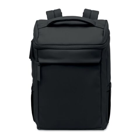 15" PU Laptop-Rucksack schwarz | ohne Werbeanbringung | Nicht verfügbar | Nicht verfügbar | Nicht verfügbar