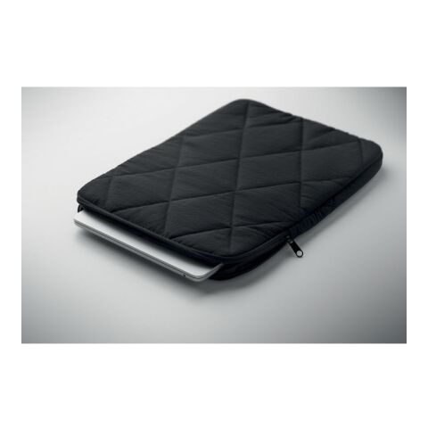 15" Laptop-Hülle Nylon schwarz | ohne Werbeanbringung | Nicht verfügbar | Nicht verfügbar | Nicht verfügbar