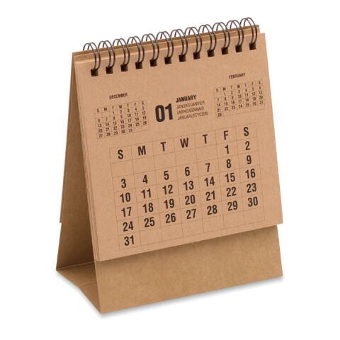 4-Jahres-Tischkalender beige | ohne Werbeanbringung | Nicht verfügbar | Nicht verfügbar | Nicht verfügbar