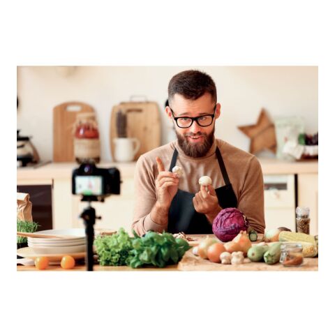 Küchenschürze Organic Cotton mit 2 Fronttaschen schwarz | ohne Werbeanbringung | Nicht verfügbar | Nicht verfügbar | Nicht verfügbar